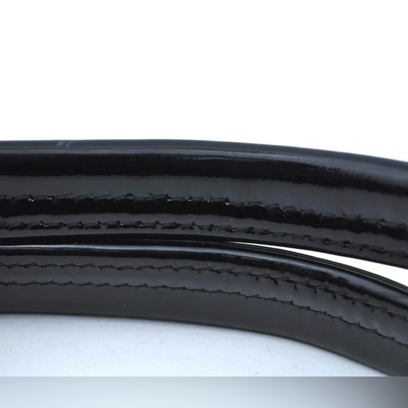 Tory Burch Patent Leather Trimmed Nylon Tote Bag - Picture 7 of 13